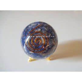 Sodalite Orgone Spheres