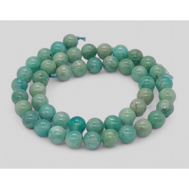 Natural High Grade Quality Amazonite 8 mm Strings