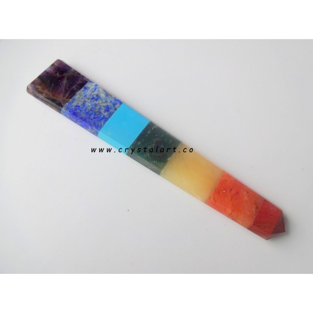 Seven Chakra Bonded Loose Healing Sticks