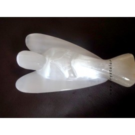 Selenite 6 inch Carving Big size Angel