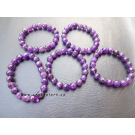 Amethyst Agate 10 mm faceted Beads Bracelets