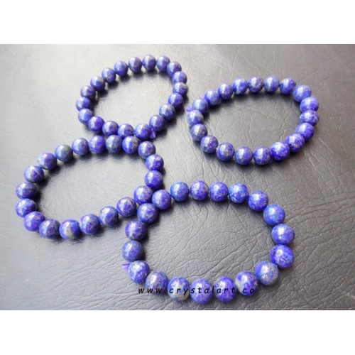 Lapis Lazuli 10 mm plane Beads Bracelets