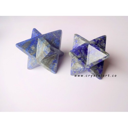 Lapis Lazule Big Size Merkaba Starr