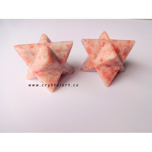 Sunstone Big Size Merkaba Star