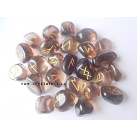 Smokey Quartz Rune Set