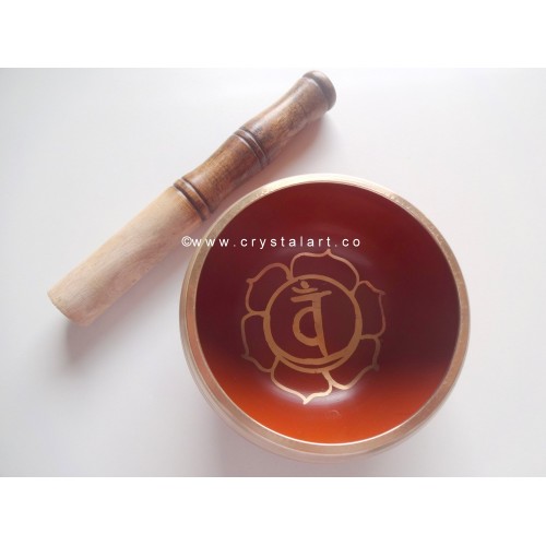 7 Chakra Sanskrit Sacral Symbol Tibetan Singing Bowl