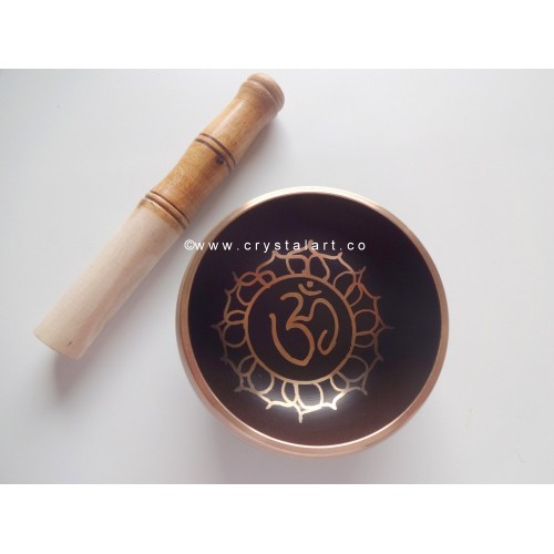 7 Chakra Sanskrit OM Symbol Tibetan Singing Bowl