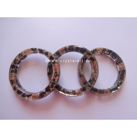 Black Tourmaline Orgonite Bangles