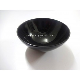 Black Agate 3 Inch Bowl