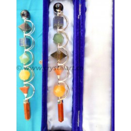 7 Spinning Chakra Platonic Solids Geometry Healing Sticks