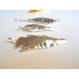 Silver fully Electroplated Arrowheads Pendants