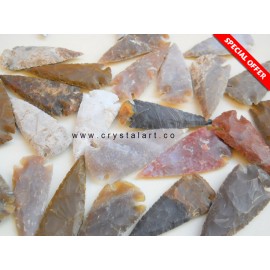 Wholesale Indian Agate 2'' Arrowheads