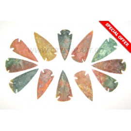 Wholesale Fancy Agate Arrowheads