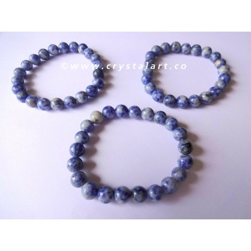 Sodalite Plane 8 MM Beads Bracelets