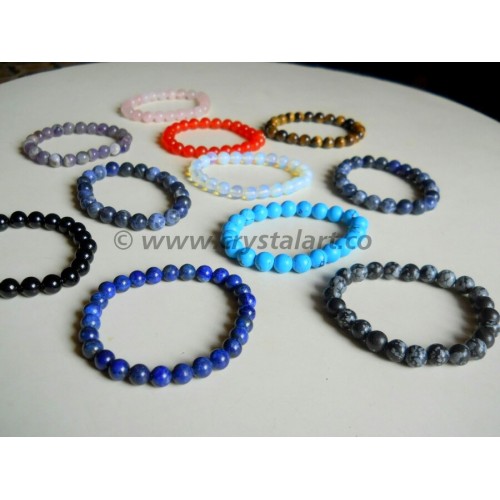 Mix Gemstone Beads Bracelets