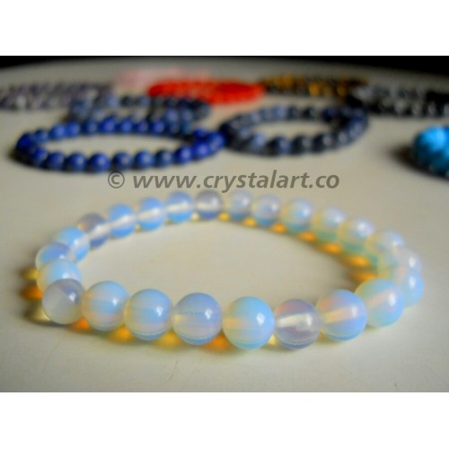 Opalite Plane Beads Bracelets