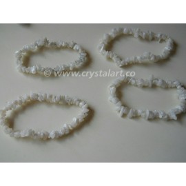 Rainbow Moonstone Chips Bracelets