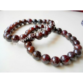 Ruby Garnet Faceted Beads 8 mm Bracelets