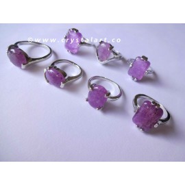 Amethyst Handmade Finger Rings