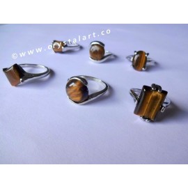 Tiger Eye Handmade Finger Rings