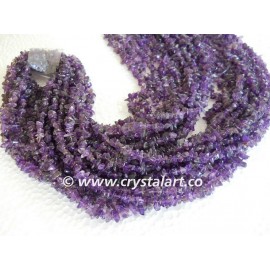 Amethyst Chips 36 Inches Strings