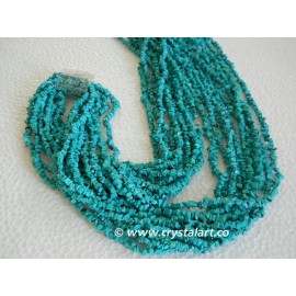 Turquoise Chips 36 Inches Strings