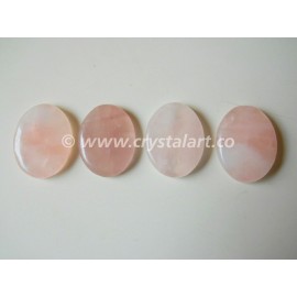 Rose Quartz Cabachone Stones