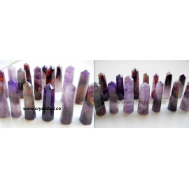 Amethyst Agate Obelisk Points