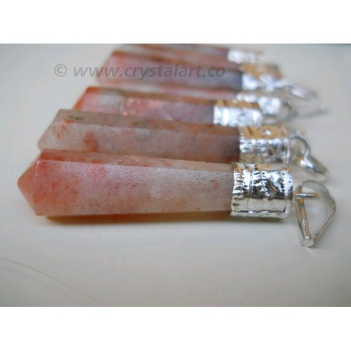 Sunstone Slop Cap Point Pencil Pendants