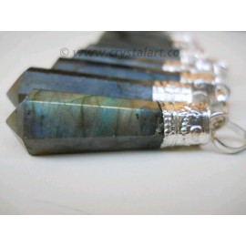 Labradorite Slop Cap Point Pencil Pendants