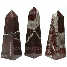 Red Jasper Agate Tower Points