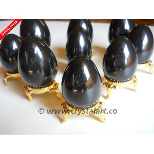 Black Agate Eggs