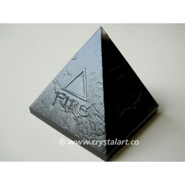 Black Obsidian 4 Elements Emboss Pyramid Wholesale