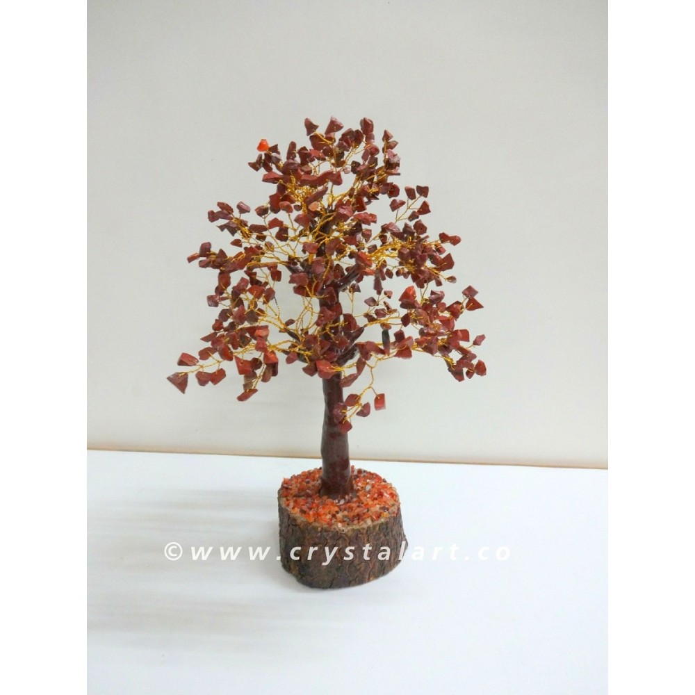 150 Chips Red Jasper Agate Gemstone Tree