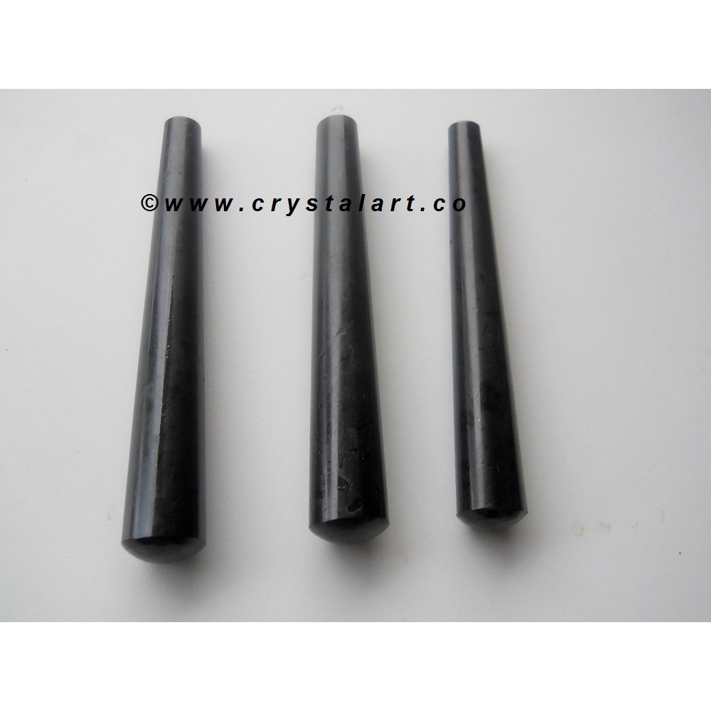 Black Tourmaline Plane Massage Wands