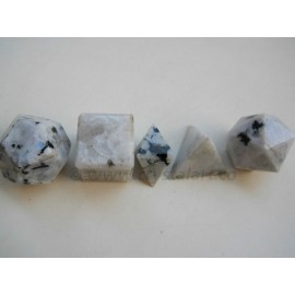 Rainbow Moonstone Big size Geometry Set