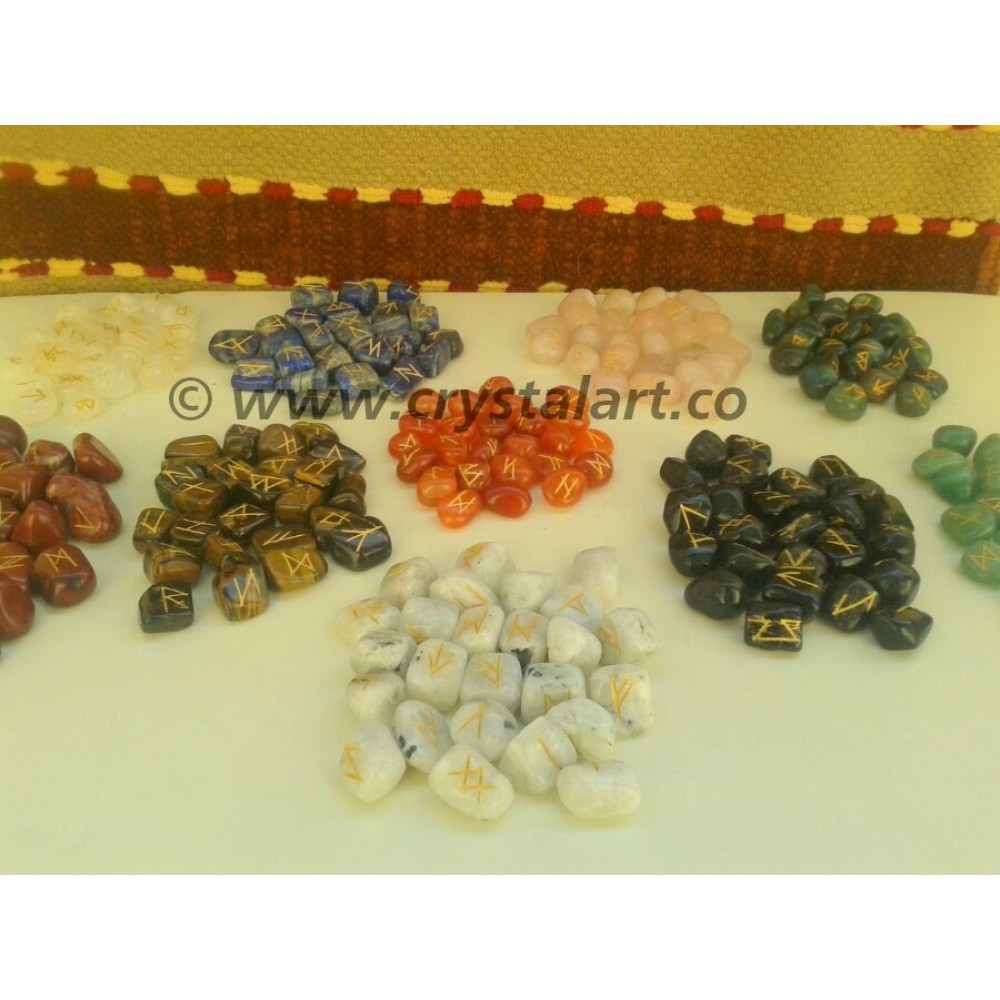 Mix Gemstone Rune Set 