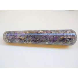 Amethyst Orgone Smooth Massage Wands