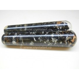 Black Tourmaline Plane Orgone Massage Wands