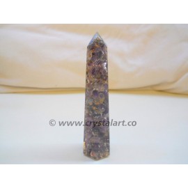 Amethyst Agate Orgone Obelisk