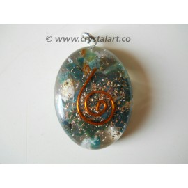 Blood Stone Agate Reiki Symbol Orgone Pendants