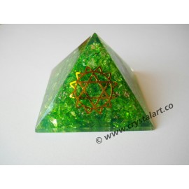 The Heart Chakra Symbol Orgone Pyramid