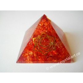 The Sacral Chakra Symbol Orgone Pyramid