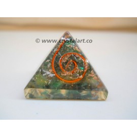 Yellow Aventurine Reiki Symbol Orgone Pyramid