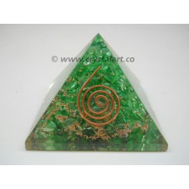 Amethyst Reiki Symbol Orgone Pyramid