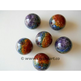 Seven Chakra Layers Orgone Energy Spheres