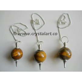 Tiger Eye Ball Pendulum