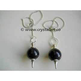 Black Agate Ball Pendulum