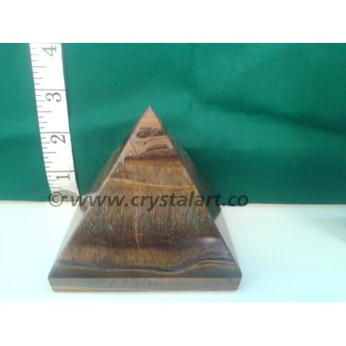 Tiger Eye Big Size Pyramid