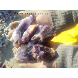 African Amethyst Rough Stone Rocks